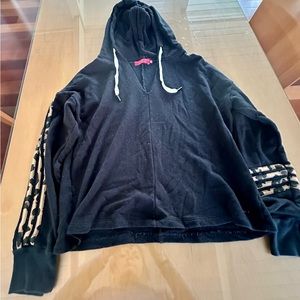 N:Philanthropy black hoodie. Super soft size medium